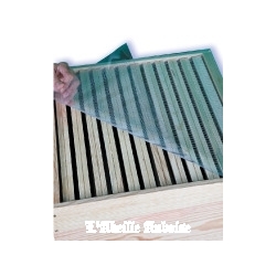 COUVRE-CADRES PVC TRANSPARENT DADANT 10 CADRES