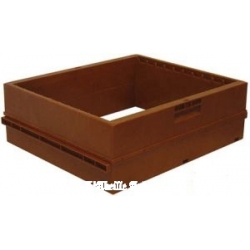 HAUSSE DADANT 10 CADRES (9) PVC NICOT