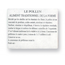 CONTRE ETIQUETTE ADHESIVE: MIEL