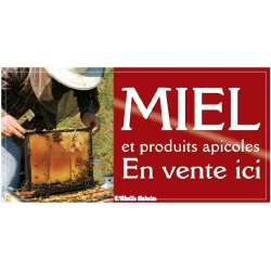 BANNIERE "MIEL" MODELE APICULTEUR
