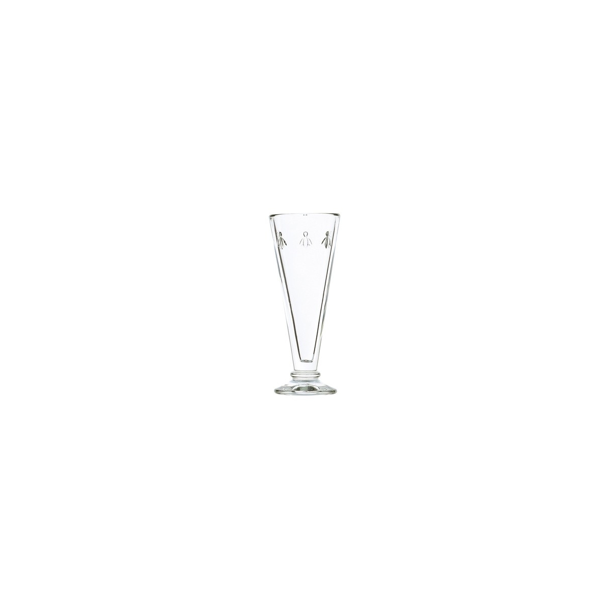FLUTE A CHAMPAGNE ABEILLE (haut: 170 mm, Ø 67 mm, contenance