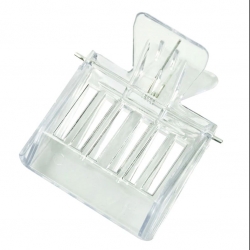 PINCE A REINE PLASTIQUE TRANSPARENTE