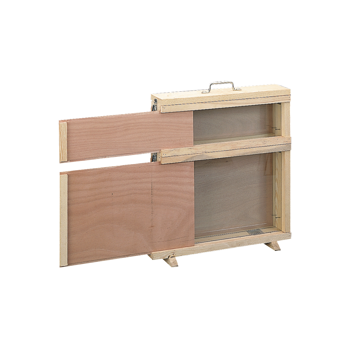 RUCHETTE D'OBSERVATION DADANT AVEC HAUSSE (sans cadre)