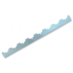 BANDE D'ECARTEMENT 10 CADRES - 450 mm (crémaillère)