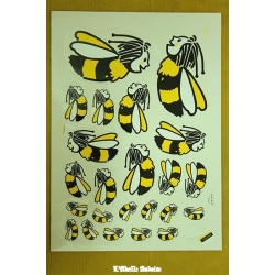 AUTOCOLLANTS ABEILLES (sachet de 23)