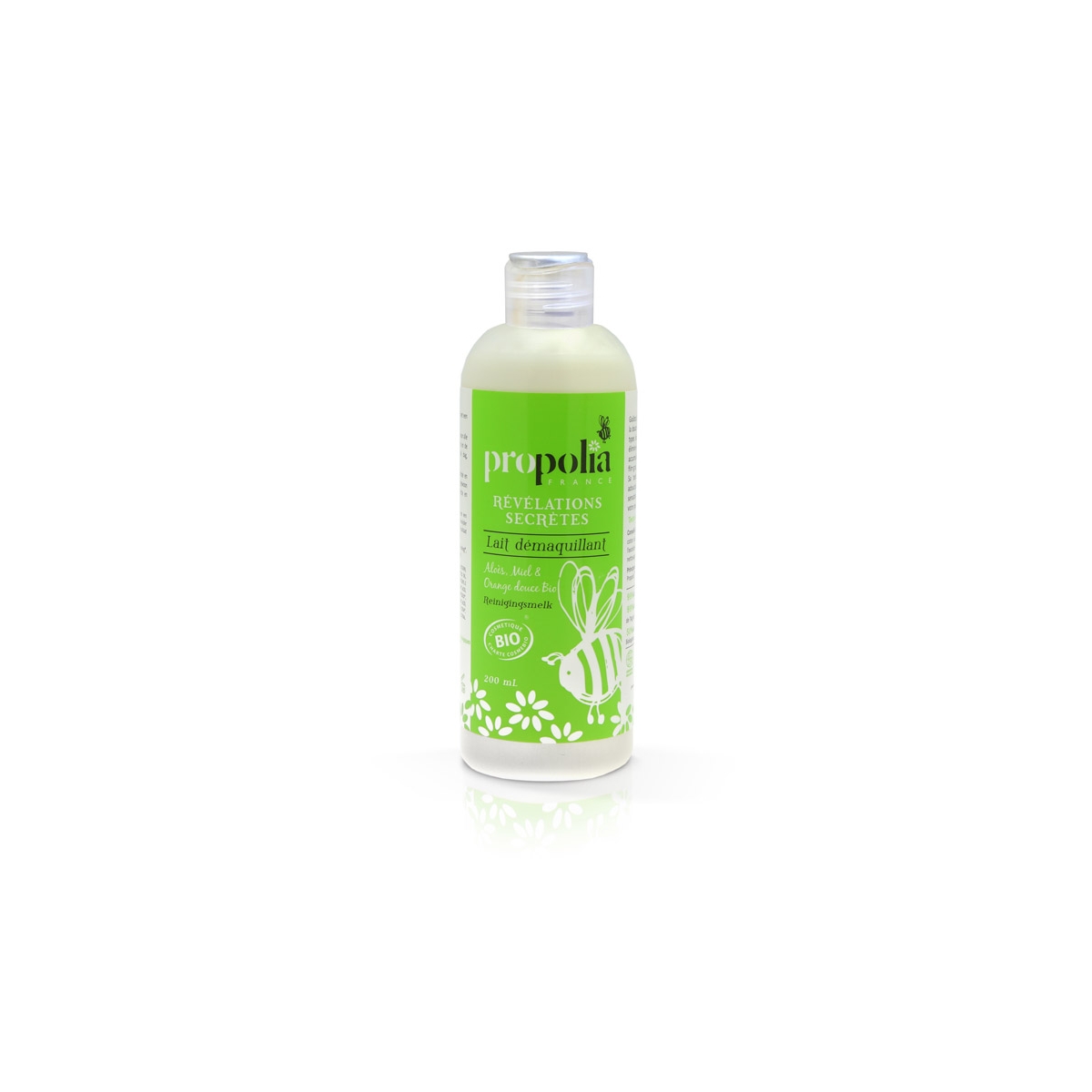 LAIT DÉMAQUILLANT BIO (flacon 200 ml)
