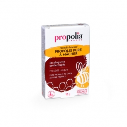 PROPOLIS PURE À MÂCHER (plaquette de 10 g)