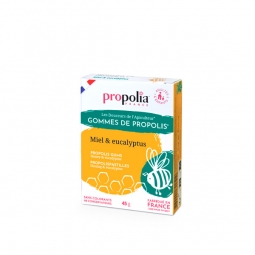 GOMME PROPOLIS MIEL EUCALYPTUS (sachet 45 g)