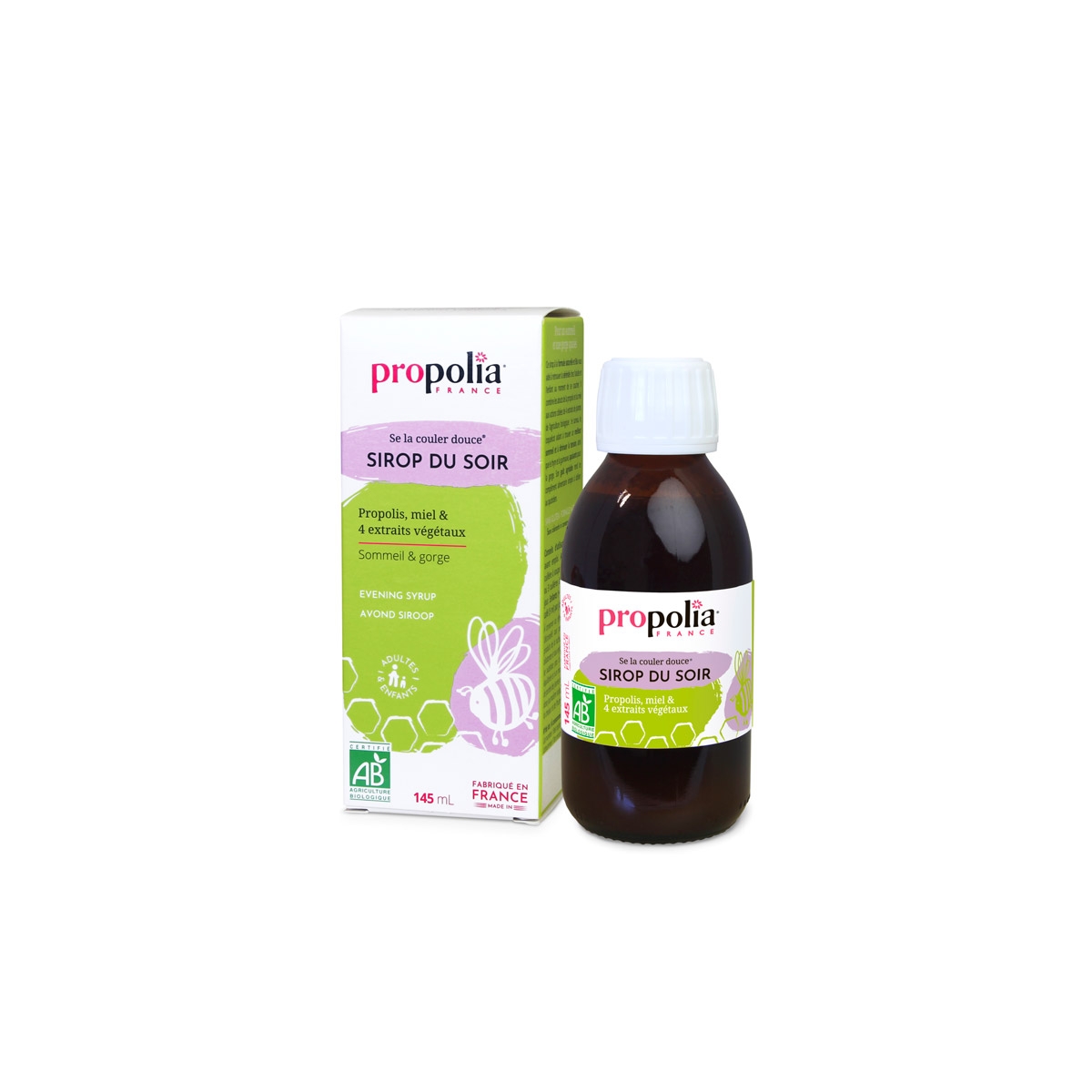 SIROP DU SOIR BIO (flacon 145 ml)