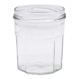 POT VERRE 250 G 200 ML FACETTES TO 70 SANS CAPSULE