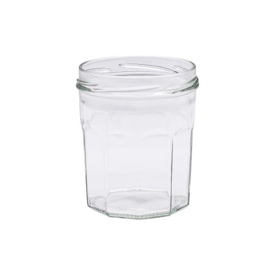 POT VERRE 250 G 200 ML FACETTES TO 70 SANS CAPSULE
