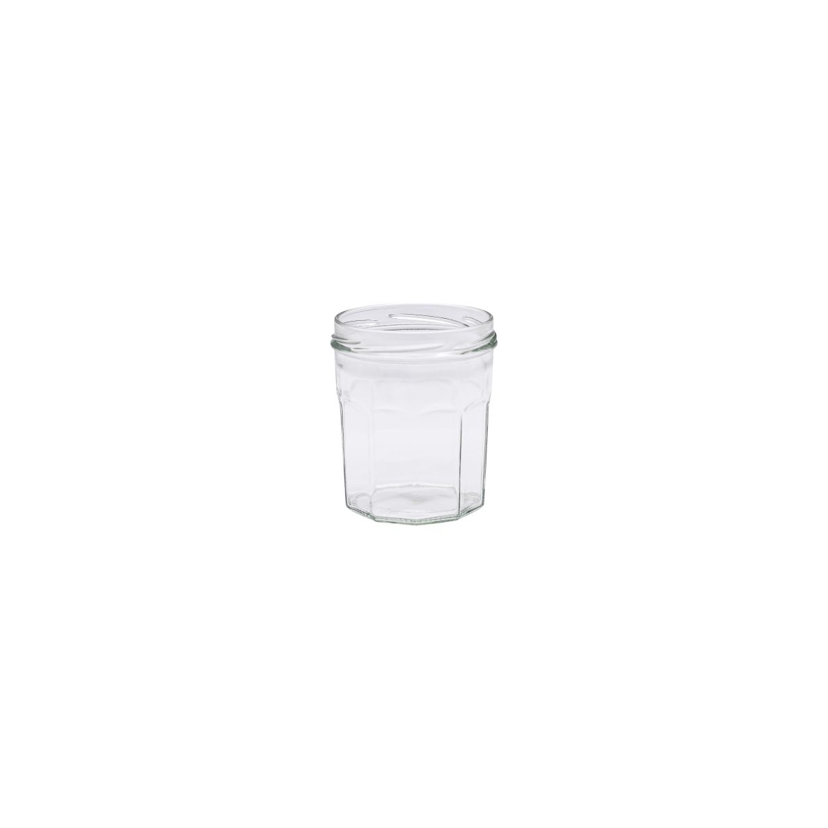 POT VERRE 250 G 200 ML FACETTES TO 70 SANS CAPSULE