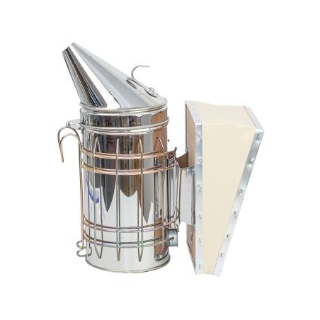ENFUMOIR INOX AVEC PROTECTION (hauteur foyer: 150 mm, Ø 100
