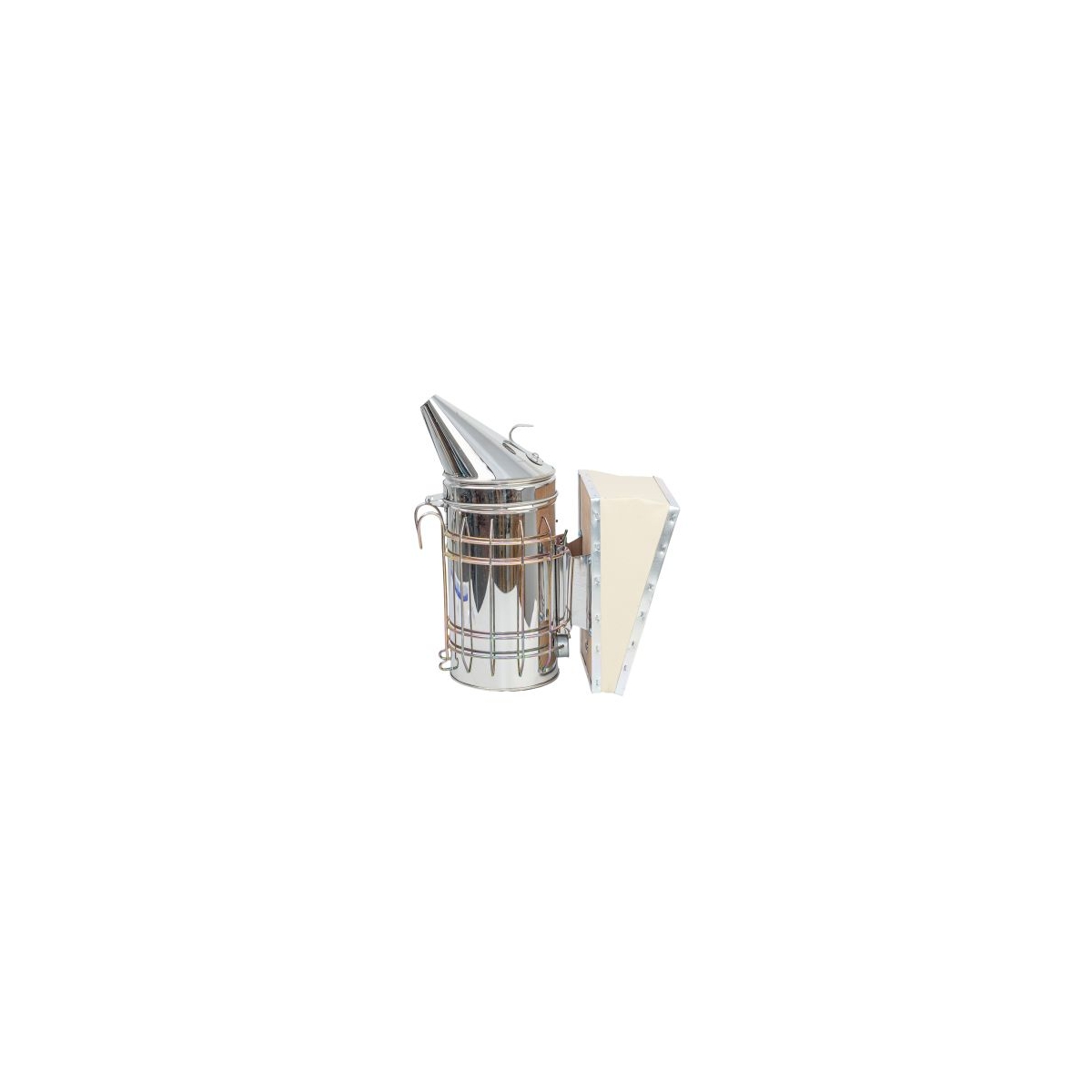 ENFUMOIR INOX AVEC PROTECTION (hauteur foyer: 150 mm, Ø 100