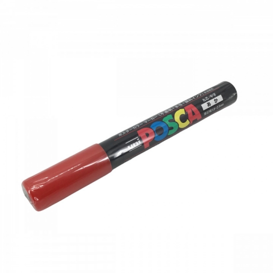 STYLO MARQUEUR POSCA REINE ROUGE