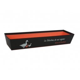 BANNETON EN CARTON "LA SELECTION DE NOS REGIONS" 42*12*7