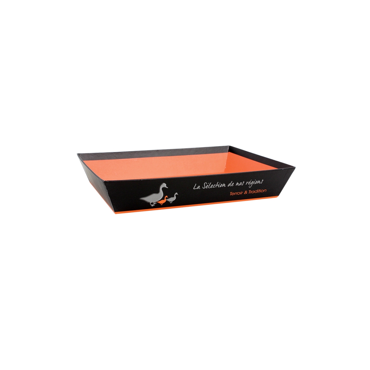 CORBEILLE EN CARTON "LA SELECTION DE NOS REGIONS" 27*20*5