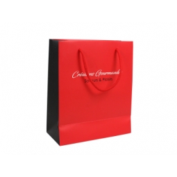 SAC RECTANGLE "CREATIONS GOURMANDES" 26*10*30