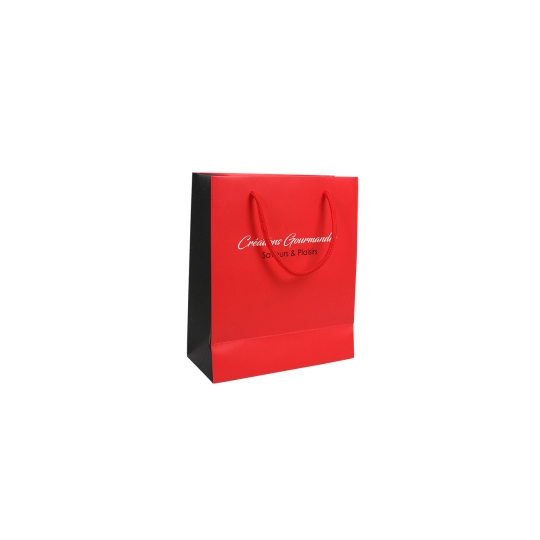 SAC RECTANGLE "CREATIONS GOURMANDES" 26*10*30