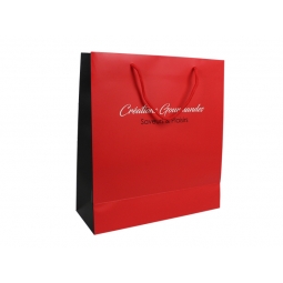 SAC RECTANGLE "CREATIONS GOURMANDES" 32*12*35