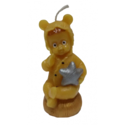 BOUGIE: ENFANT AVEC UNE ETOILE