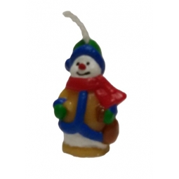 BOUGIE: BONHOMME DE NEIGE