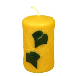 BOUGIE: CIERGE FEUILLES DE LIERRE