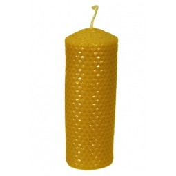 BOUGIE: CIERGE GAUFRE