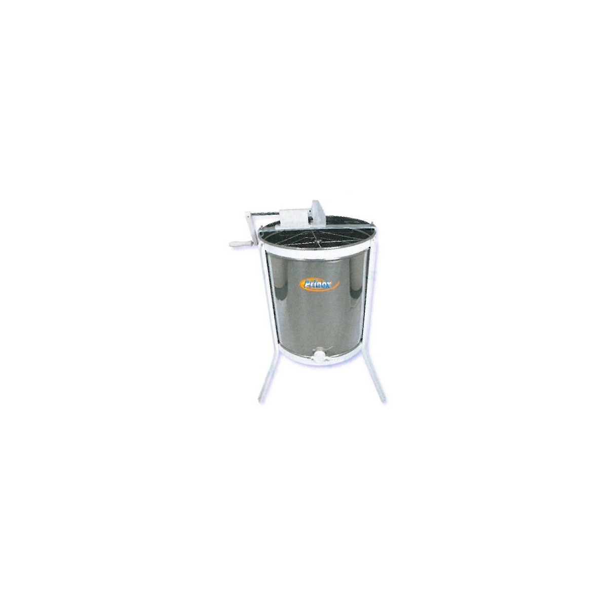 EXTRACTEUR PRINOX "RADIA" RADIAIRE MANUEL 9 1/2 CADRES DADANT OU VOIRNOT 13.5 CM