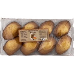 MADELEINES AU MIEL (paquet de 270 g)