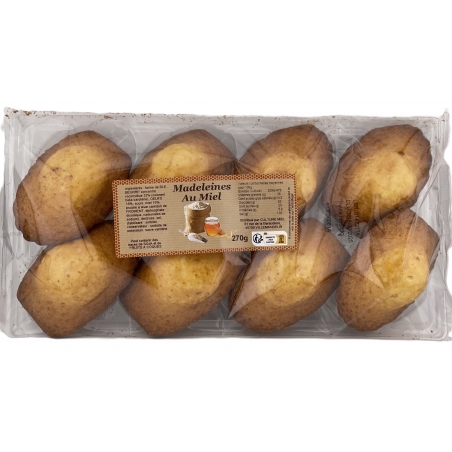 MADELEINES AU MIEL (paquet de 270 g)