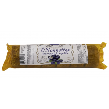 NONNETTES FOURREES MYRTILLE (150 g)
