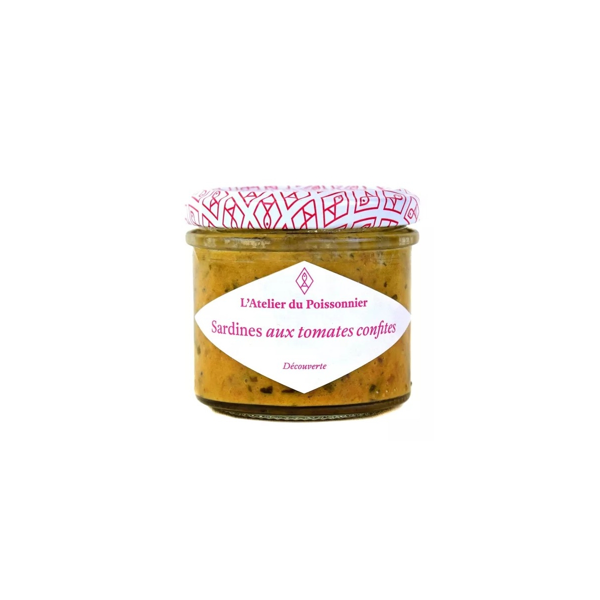 RILLETTES DE SARDINES AUX TOMATES CONFITES (90 g)