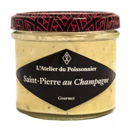 RILLETTES DE SAINT PIERRE AU CHAMPAGNE (90 g)