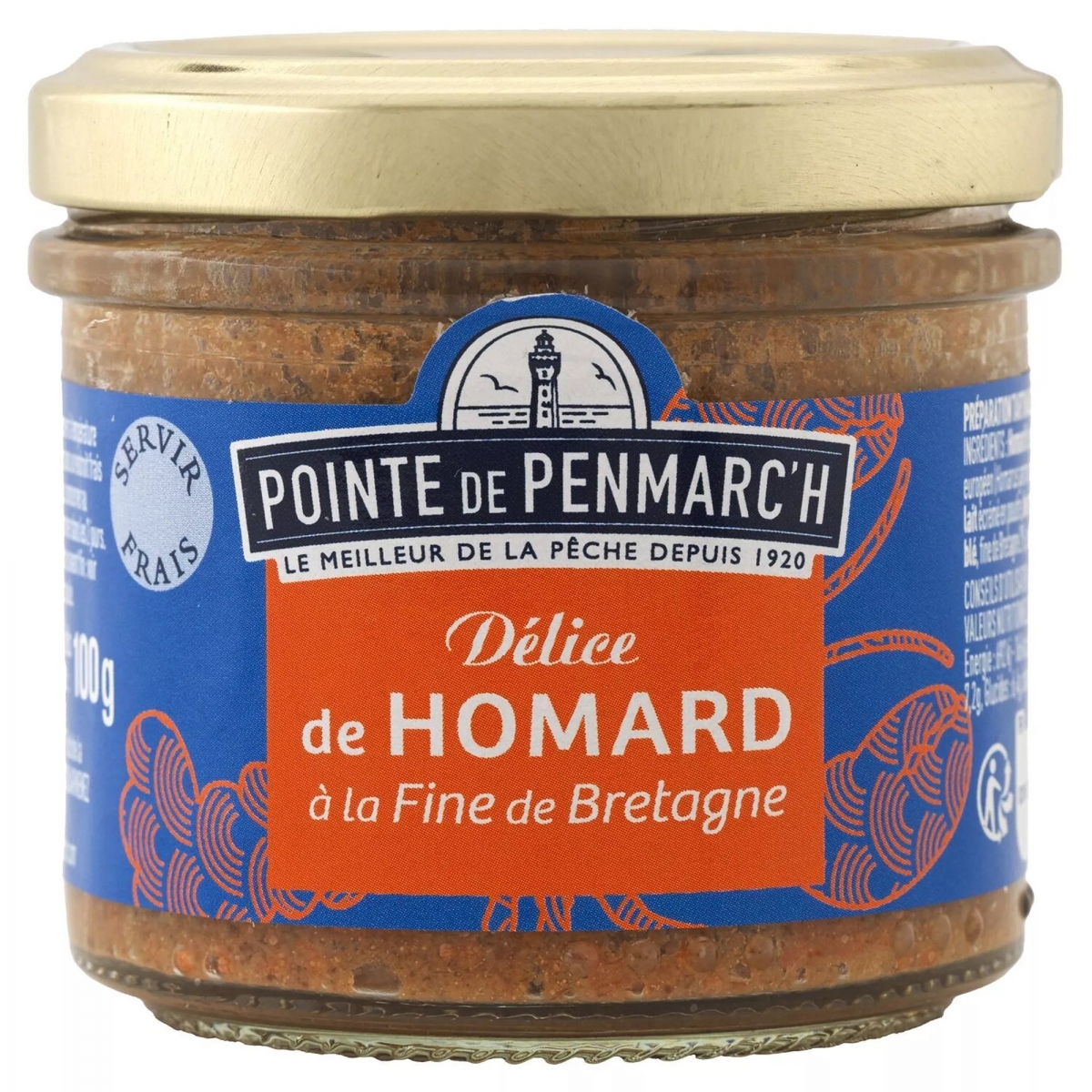 DELICE DE HOMARD A LA FINE DE BRETAGNE (100 g)