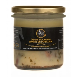 COEURS DE CANARD CONFITS EN PERSILLADE (210 g)