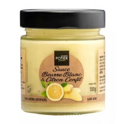SAUCE BEURRE BLANC & CITRON CONFIT (180 g)