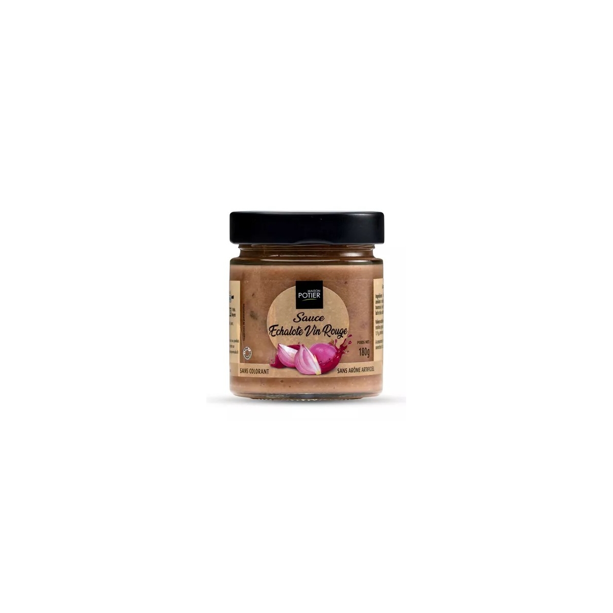 SAUCE ECHALOTTE VIN ROUGE (180 g)