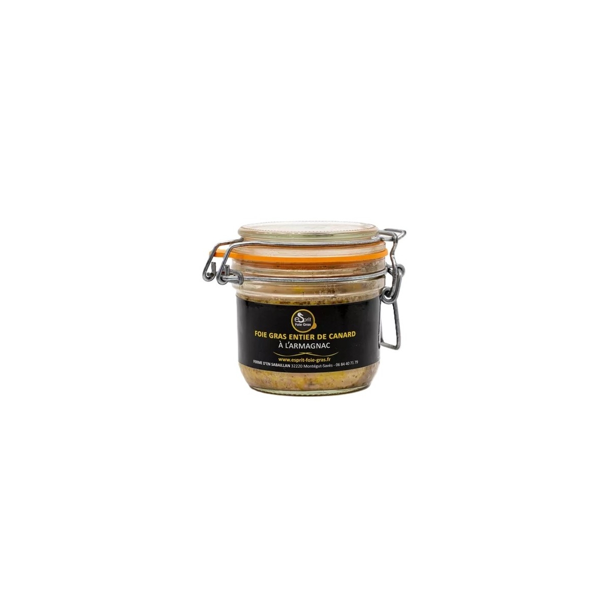 FOIE GRAS DE CANARD ENTIER A L'ARMAGNAC (180 g)