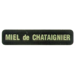 ETIQUETTES: MIEL DE CHATAIGNIER (boite de 750)