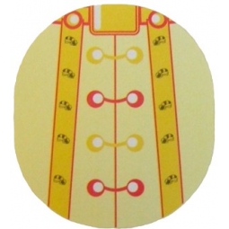 ETIQUETTES: VESTON POUR NOUNOURS 330 G (rouleau de 100)