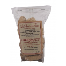 CROQUANTS AMANDES / NOISETTES (sachet de 200 g)