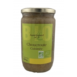 CHOUCROUTE BIO BOCAUX VERRE CUISINEE (600 g)