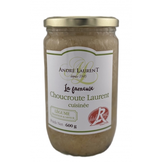 CHOUCROUTE BOCAUX VERRE CUISINEE (600 g)