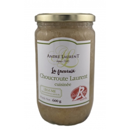 CHOUCROUTE BOCAUX VERRE CUISINEE (600 g)