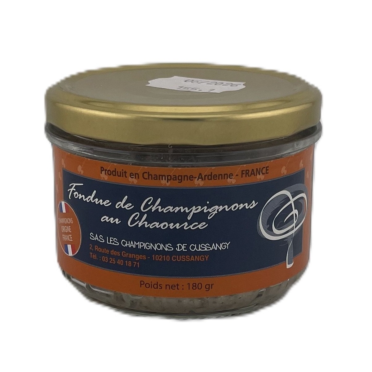 FONDUE DE CHAMPIGNONS AU CHAOURCE (180 g)
