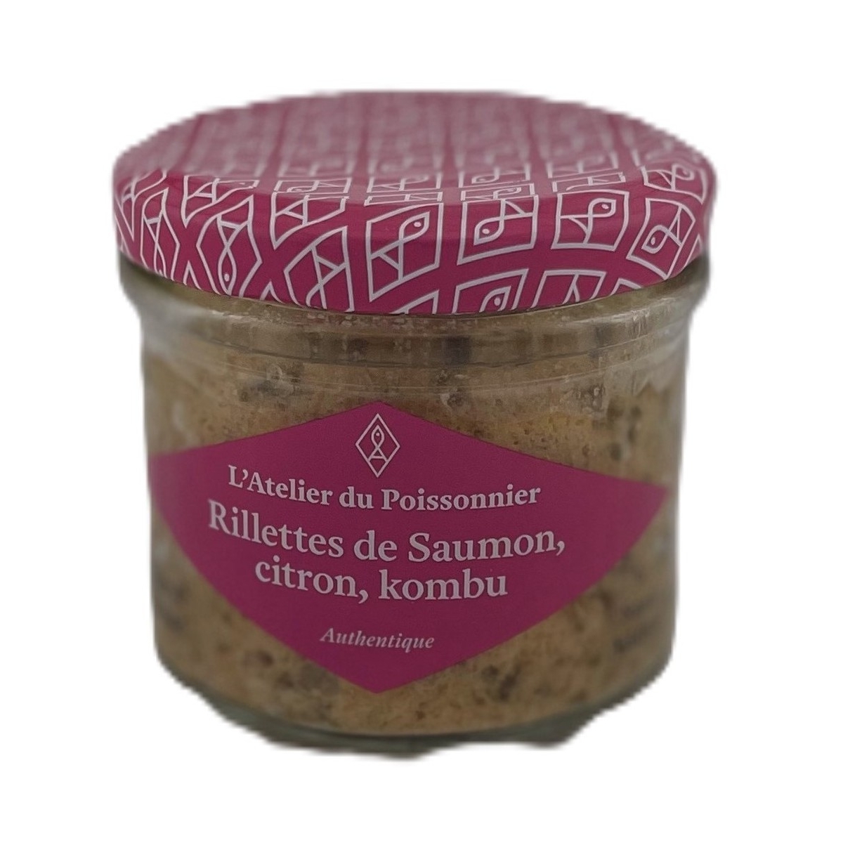 RILLETTES DE SAUMON, CITRON, KOMBU (90 g)