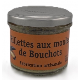 RILLETTES AUX MOULES DE BOUCHOTS (90 g)