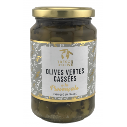 OLIVES VERTES CASSEES A LA PROVENCALE (200 g)