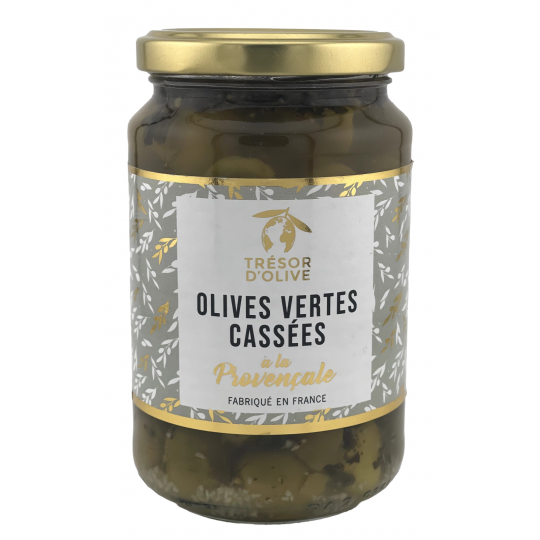 OLIVES VERTES CASSEES A LA PROVENCALE (200 g)
